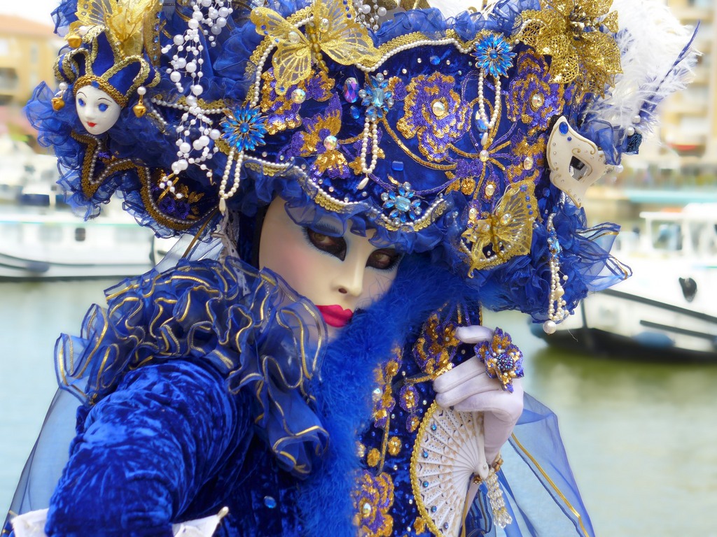 Venecija Karneval Romantično