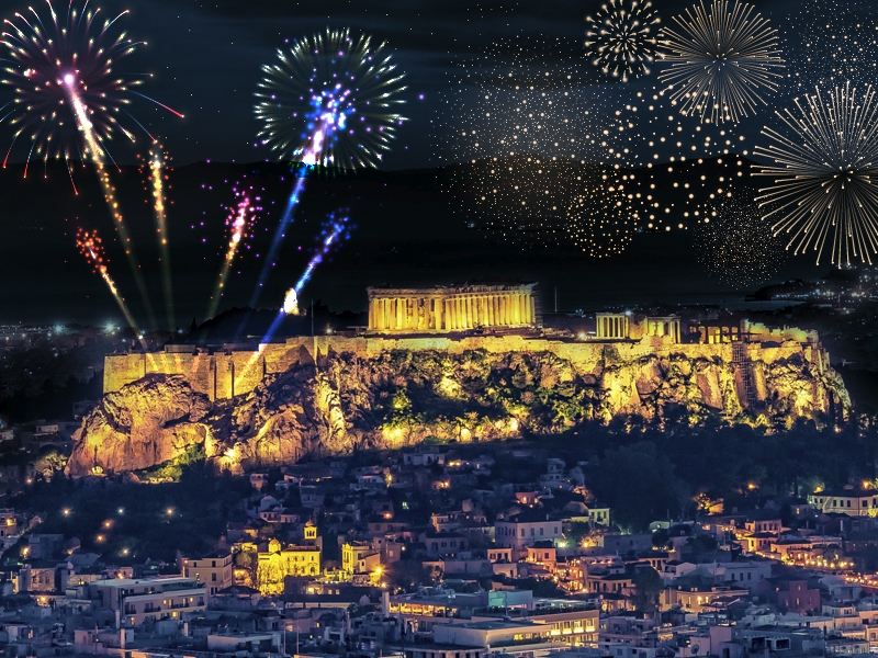 Doček Nove Godine Atina