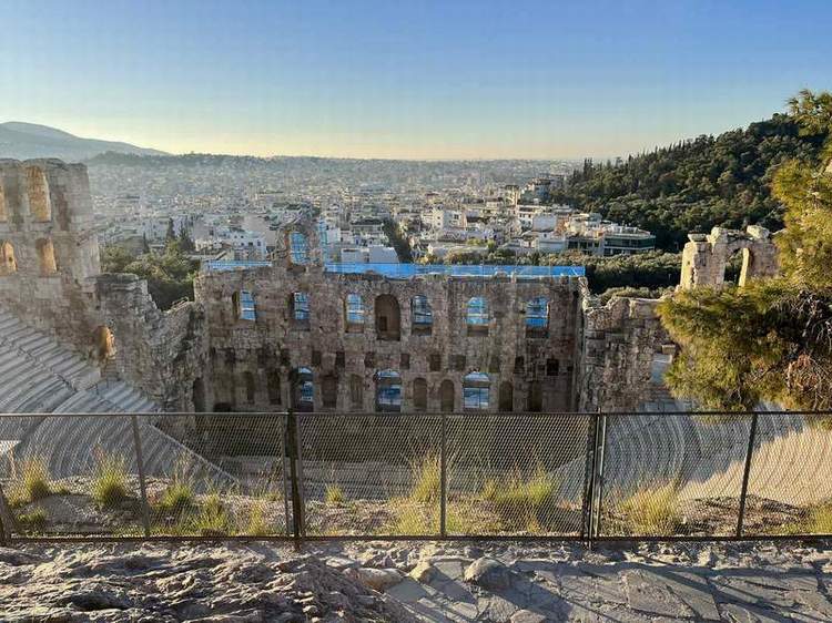 Akropolj Grčka Destinacija