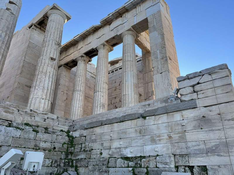 Akropolj Grčka Najbolje Mesto