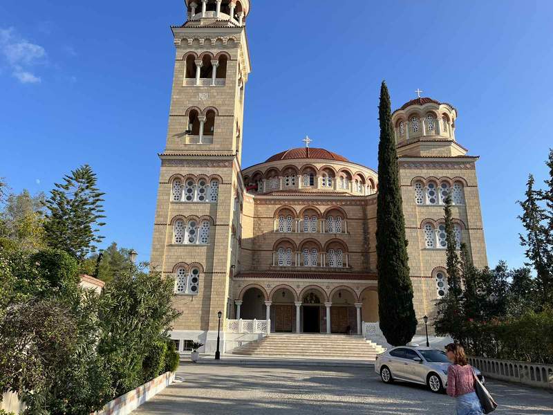 Egina Manastir Svetog Nektarija Akcija
